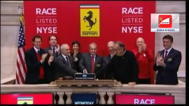 Ferrari, giornata storica: la Rossa sbarca a Wall Street