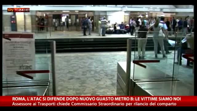 Roma, Atac si difende dopo nuovo guasto della Metro B