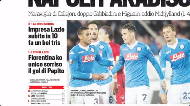 La rassegna stampa di Sky SPORT24 (23.10.2015)