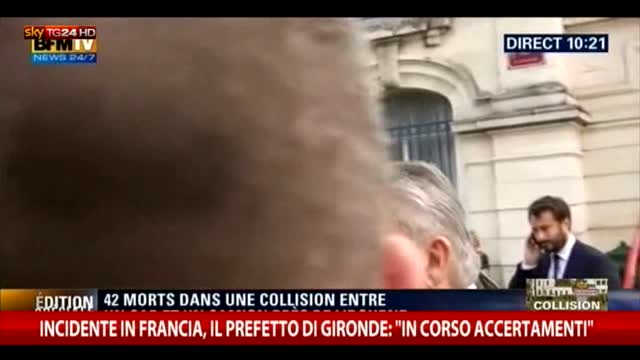 Incidente Francia, prefetto Gironda: accertamenti in corso