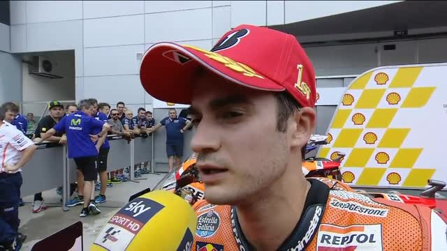 Pedrosa in pole: "Ottimo lavoro"