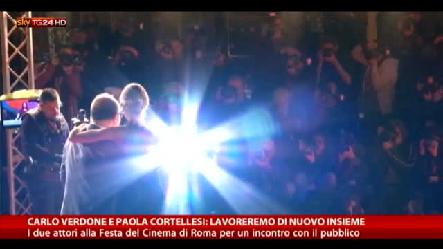 Verdone e Cortellesi a chiusura Festa del Cinema di Roma
