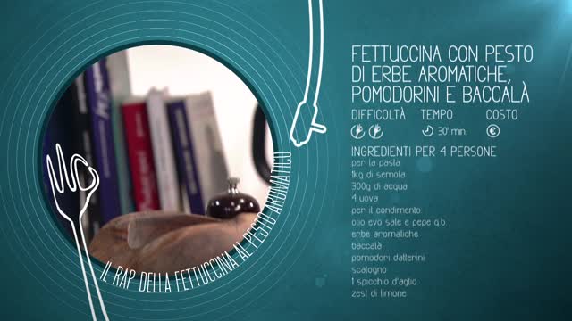 Alessandro Borghese Kitchen Sound- Fettuccine aromatiche rap