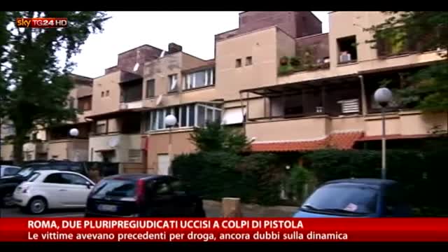 Roma, due pregiudicati uccisi a colpi di pistola 