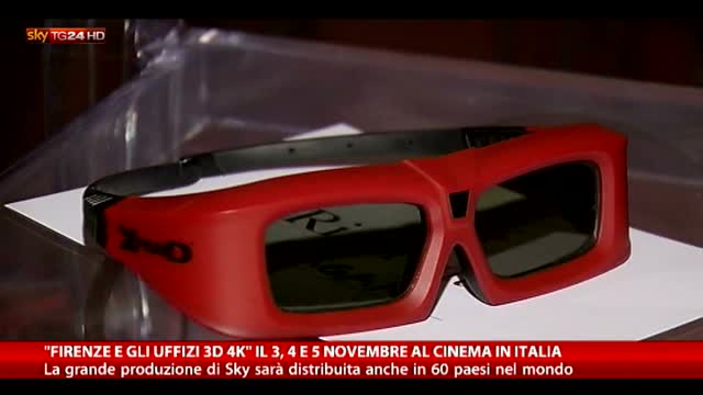 Firenze e gli Uffizi 3D e 4K, dal 3 al 5 novembre al cinema
