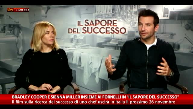 Bradley Cooper e Sienna Miller in “Il sapore del successo”