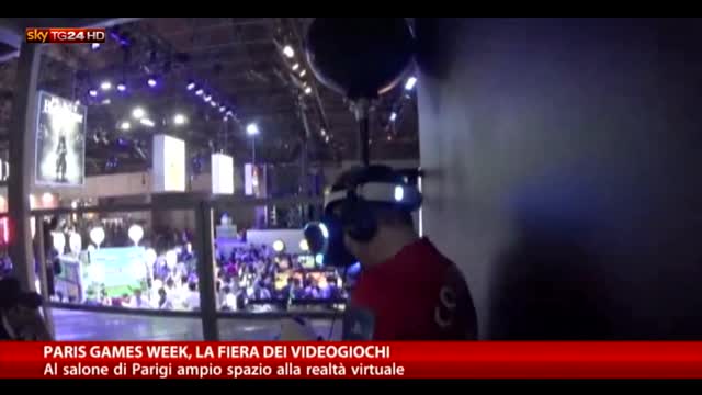 Paris Games Week, spazio alla realtà virtuale
