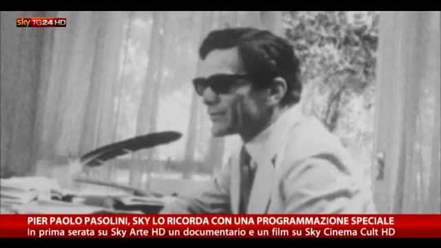 "Pier Paolo Pasolini", l'omaggio di Sky