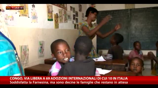 Congo, via libera a 69 adozioni internazionali