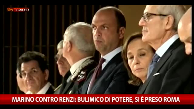 Marino contro Renzi: "Voleva Roma e se l'è presa"