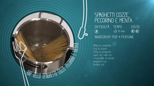 Alessandro Borghese Kitchen Sound-Spaghetti e menta rap