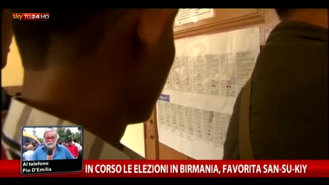 In corso le prime elezioni libere in Birmania dal 1995 