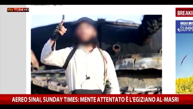 Aereo Sinai, Sunday Times: la mente è l’egiziano al-Masri