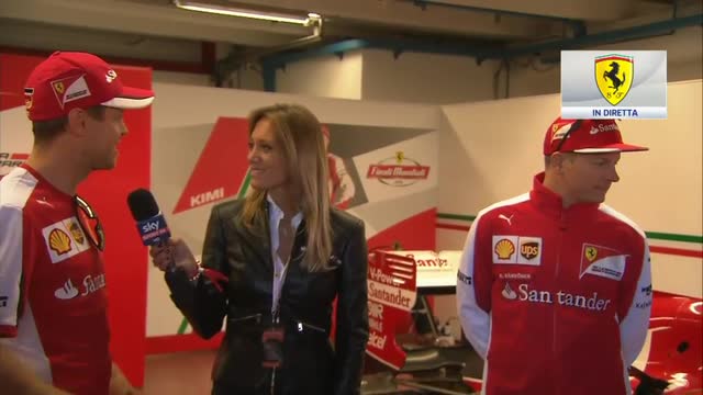 Via al Ferrari Day: ci sono Vettel e Raikkonen