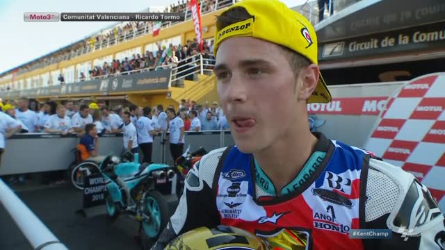 Moto3 Valencia, Kent: "Finalmente la vittoria al Mondiale" 