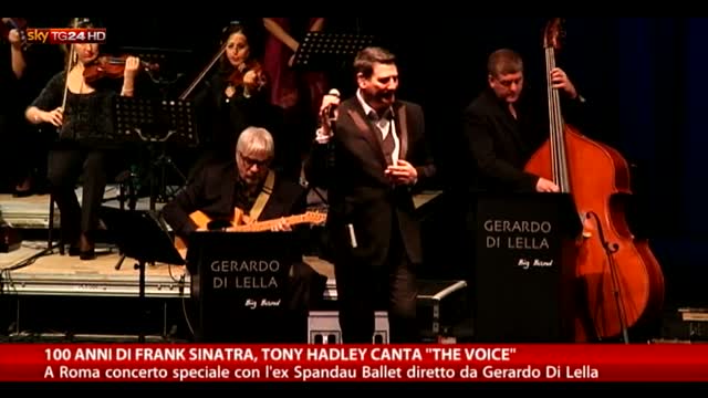 100 anni di Frank Sinatra, Tony Hadley canta The Voice 
