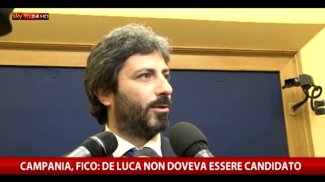 Campania, Fico: De Luca non doveva essere candidato