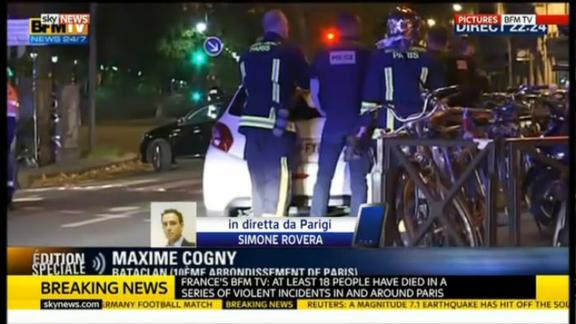Parigi sotto attacco: Simone Rovera dallo Stade de France