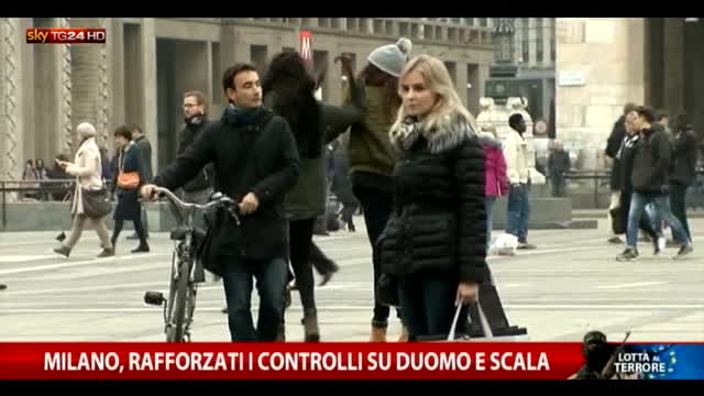 Allerta terrorismo a Milano, controlli rafforzati al Duomo