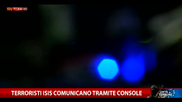 Terroristi Isis comunicano tramite console