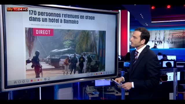 Attacco Hotel Mali, 170 persone prese in ostaggio