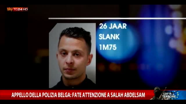 Appello della polizia belga: attenzione a Salah Abdeslam