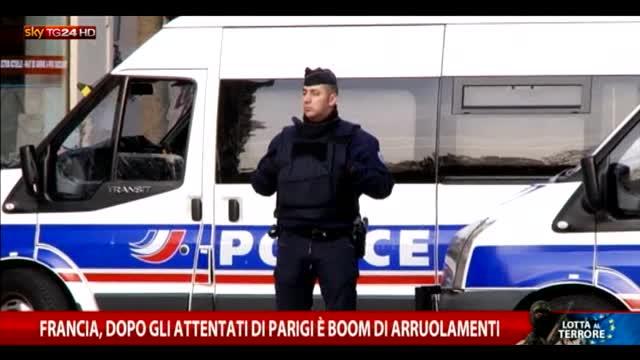Francia, dopo gli attentati boom di arruolamenti