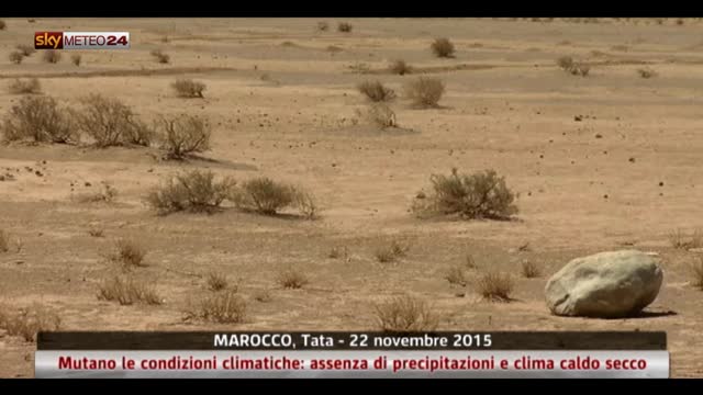 Desertificazione in Marocco 