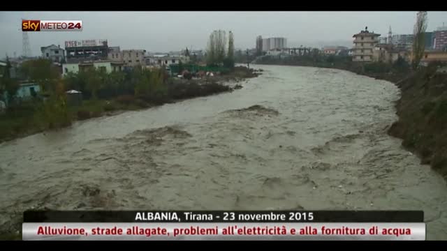 Alluvione in Albania