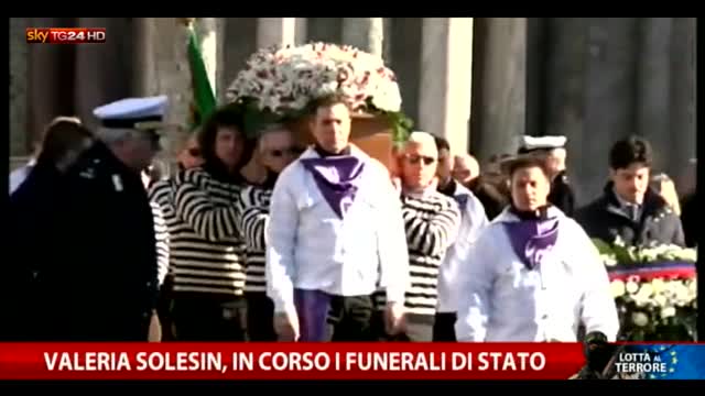 Venezia, i funerali di Valeria Solesin