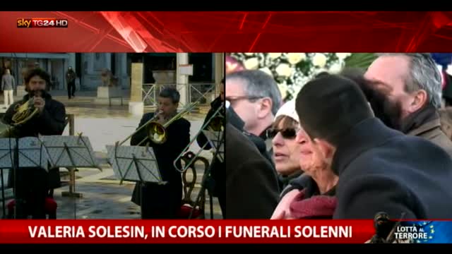 Funerali di Valeria, gli inni nazionali di Italia e Francia