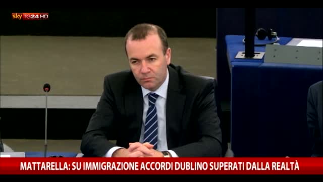 Migranti, Mattarella: Accordi Dublino superati dalla realtà