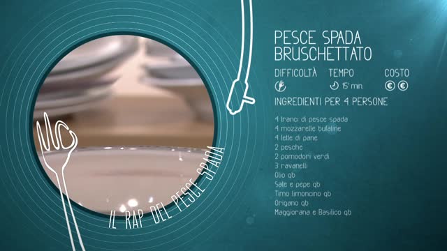Alessandro Borghese Kitchen Sound - Pesce spada rap