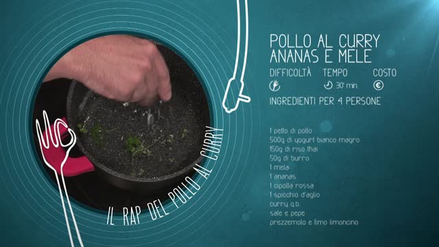 Alessandro Borghese Kitchen Sound - Pollo al curry rap