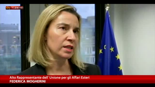 Mogherini: Bruxelles vuole avvicinare Turchia a standard Ue