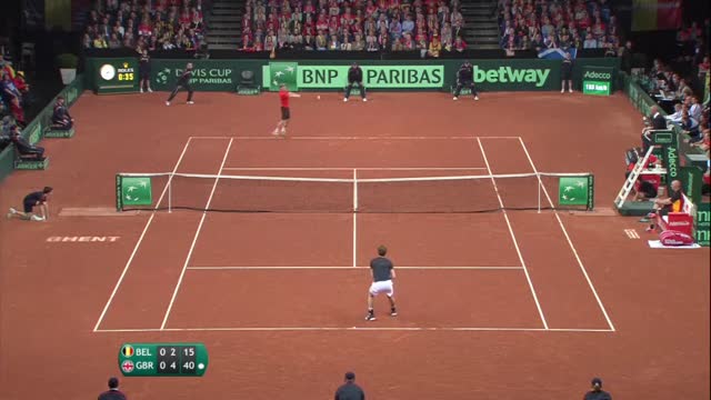 Coppa Davis, in Belgio esplode la gioia di King Murray