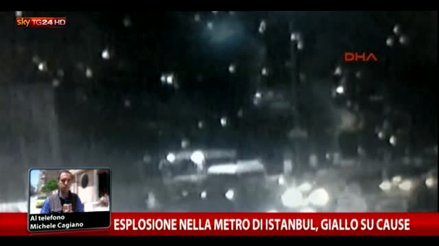 Esplosione nella metro di Istanbul, giallo sulle cause