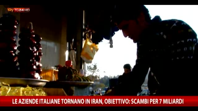 Le aziende italiane tornano in Iran