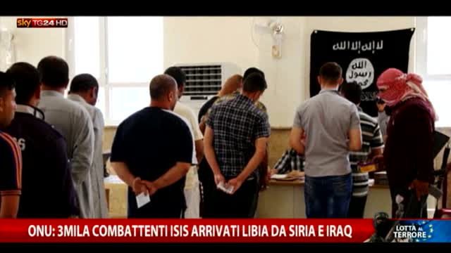 Onu: 3mila combattenti Isis in Libia da Siria e Iraq