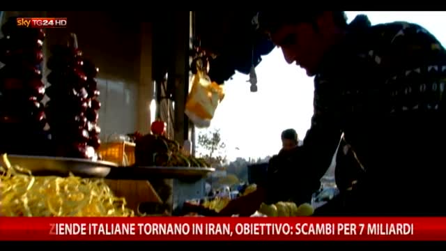Aziende italiane tornano in Iran, obiettivo: scambi per 7mld