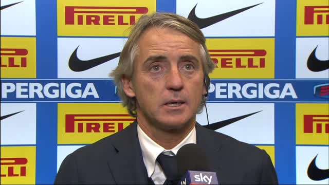Mancini: "Abbiamo fatto una grande partita"