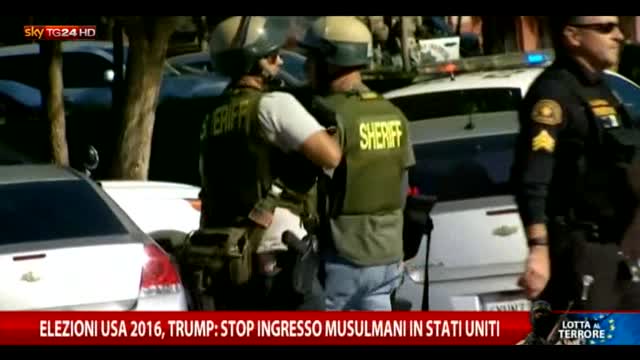 San Bernardino, Trump: chiudiamo frontiere a musulmani