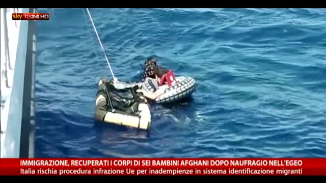 Migranti, sei bimbi morti; Ue minaccia procedura a Italia