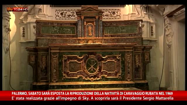 Natività di Caravaggio, sabato sarà esposta la riproduzione
