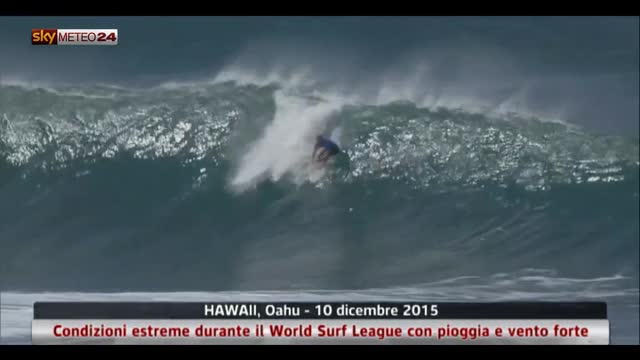 Campionato mondiale di surf alle Hawaii