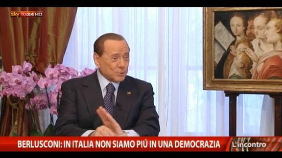 Berlusconi: “Non siamo in democrazia, 4 colpi di Stato”