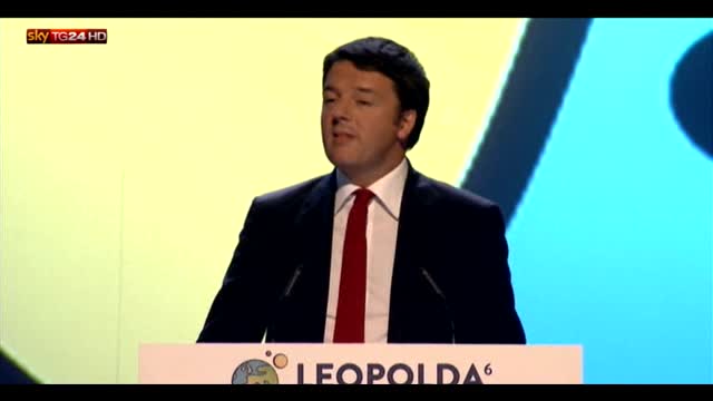 Leopolda, Renzi: “Stiamo buttando giù le tasse”