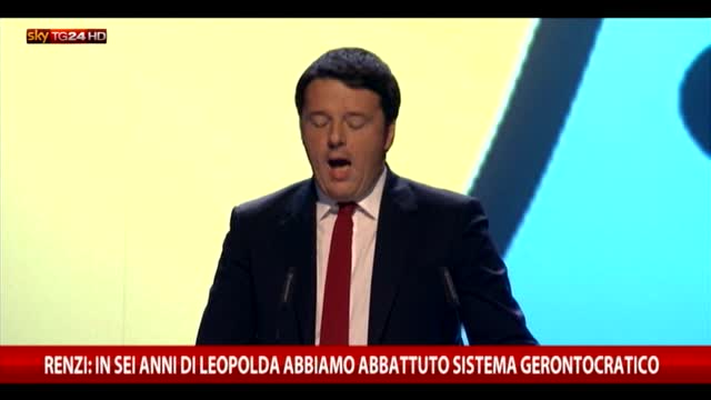 Renzi: "Abbiamo rovesciato sistema politico gerontocratico"