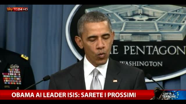 Obama: Isis usa scudi umani, battaglia difficile