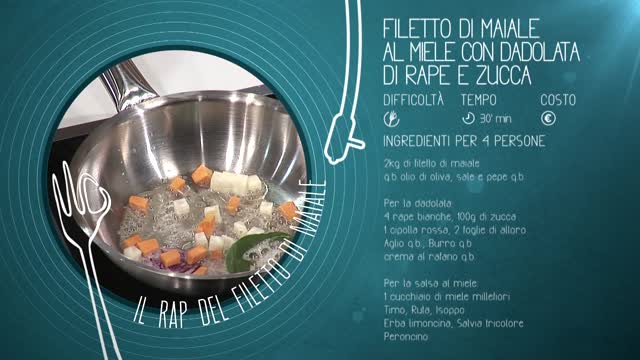 Alessandro Borghese Kitchen Sound - Filetto di maiale rap
